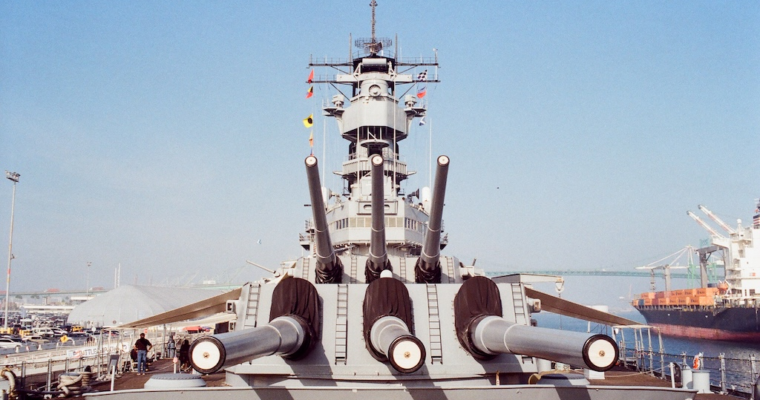 徒步遊美國 — 聖佩德羅的愛荷華號戰艦 USS Iowa