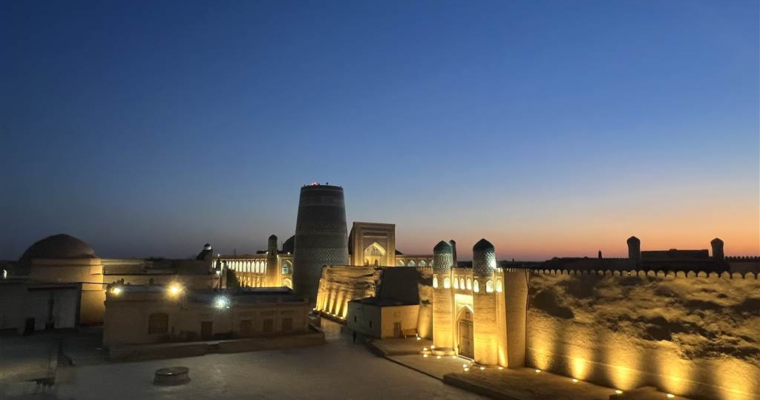 滿滿的烏兹别克 — 希瓦的昆亞方舟堡壘 Kunya Ark