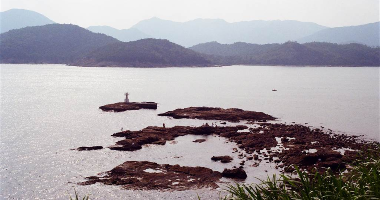 橋嘴島沿沙州往橋頭洲的竅門