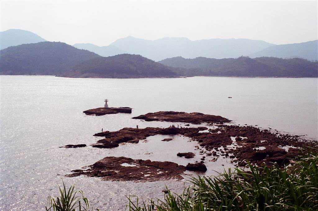 橋嘴島沿沙州往橋頭洲的竅門